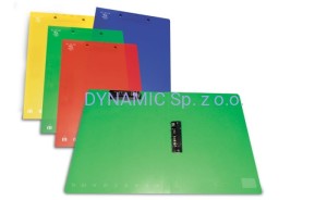 Teczka z dwoma klipami rozmiar 32x24x1,6cm Monocromo Polipropylen