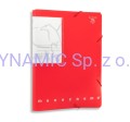 Teczka z gumką i wewnętrznymi przegrodami 33,3x23,5x3cm Polipropylen
