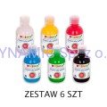 Zestaw farb plakatowych w butelkach 6x300 ml