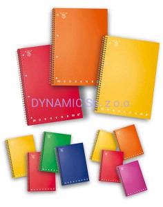 Kołobrulion A5 (15x21cm) 82 kartki kratka Monocromo Polipropylen