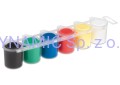 Farby tekstylne akrylowe w pojemniczkach 6x25ml