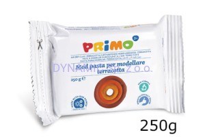 Masa modelarska 250g brązowa brązowa (terracotta)