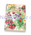 Zeszyt A4 42 kartki gładki Nature Flowers