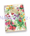 Zeszyty A5 42 kartek linia Nature Flowers 7szt.+ 1szt. gratis