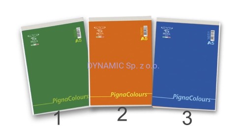 Notes A5 60 kartek Pigna Colours kratka