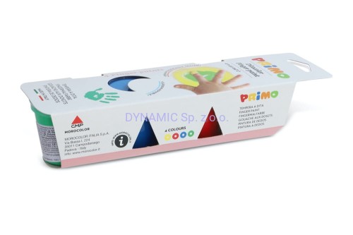 Farby do malowania palcami w pojemniczkach 4x40ml