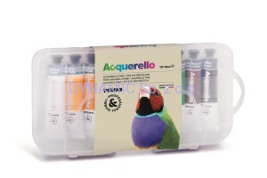 Farby akwarelowe w tubkach 18 ml, 10 kolorów