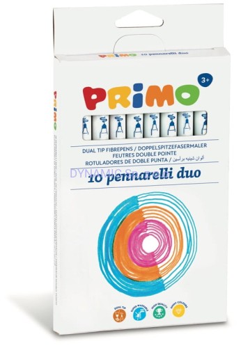Flamastry DUO z dwiema końcówkami