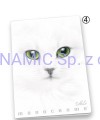 Zeszyt A4 38 kartek linia Pigna Monocromo White