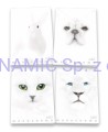 Zeszyt A4 38 kartek linia Pigna Monocromo White