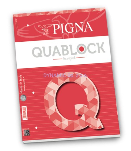 Wkład do segregatora A5 50 kartek linia Quablock