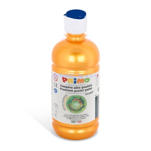 Złota farba plakatowa w butelce 500 ml