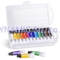 Farby Akrylowe w tubkach 12x7,5ml w plastikowym opakowaniu