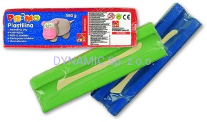 Plastelina 550 gram, różne kolory 