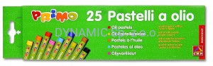 Pastele olejne okrągłe 25 szt.