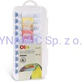 Farby olejne w tubkach 10 kolorów x 18 ml.