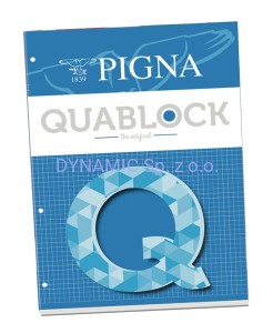 Blok-wkład do segregatora A4 Quablock kratka